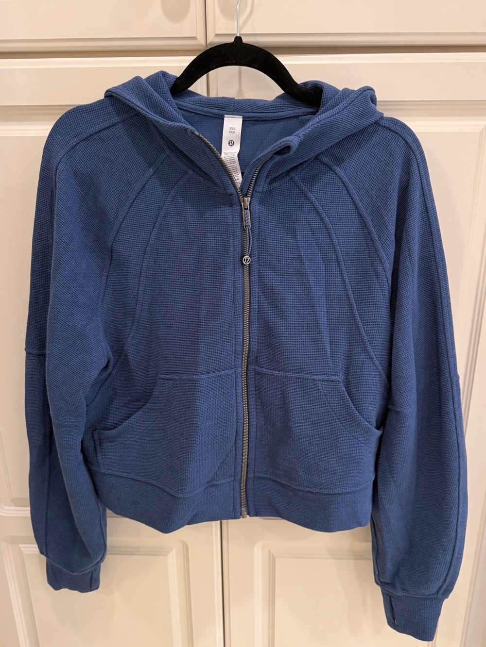 Lululemon Blue Hooded Zip-Up Jacket